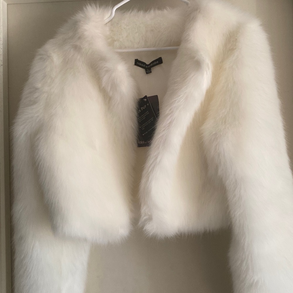 Faux fur jacket